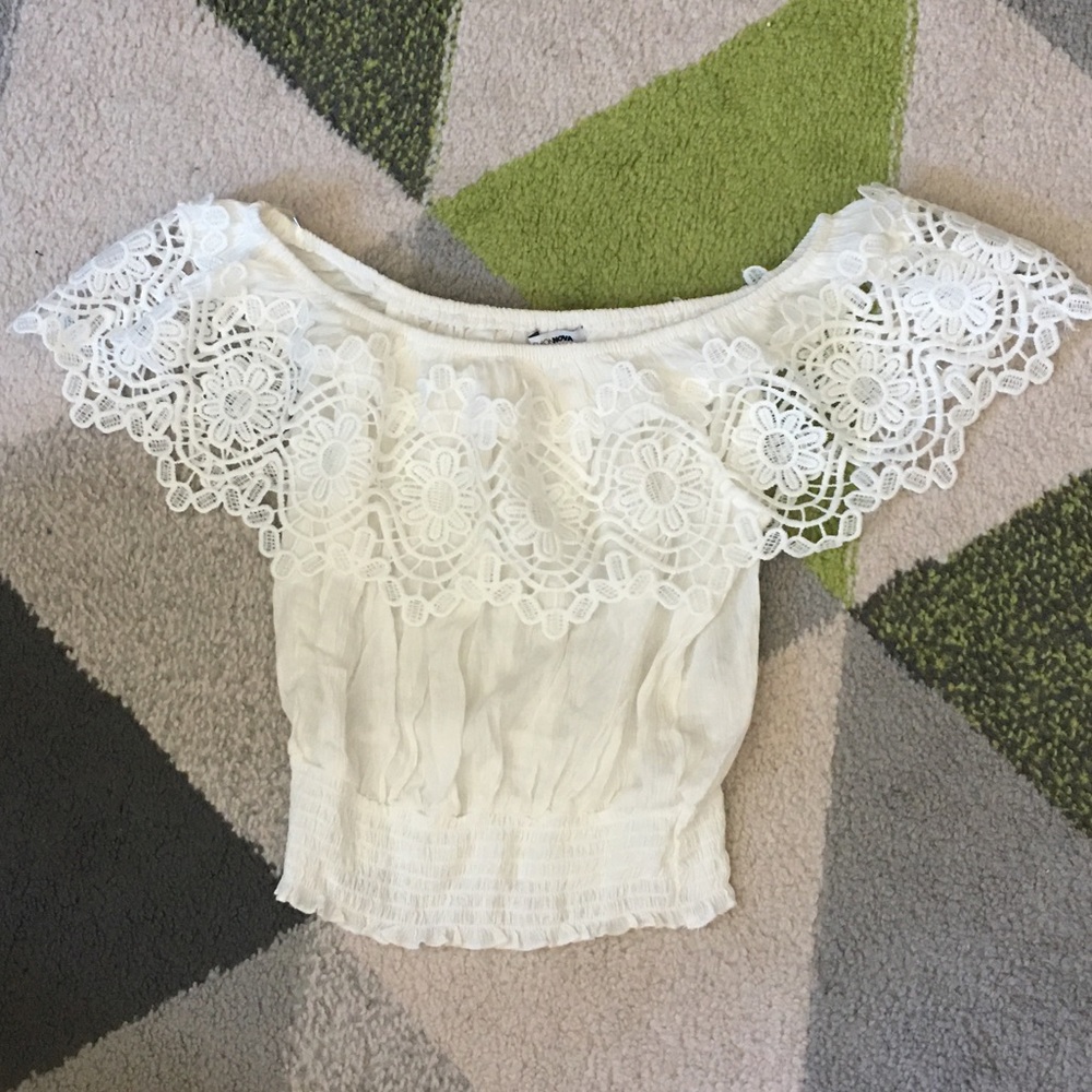 Off the shoulder top